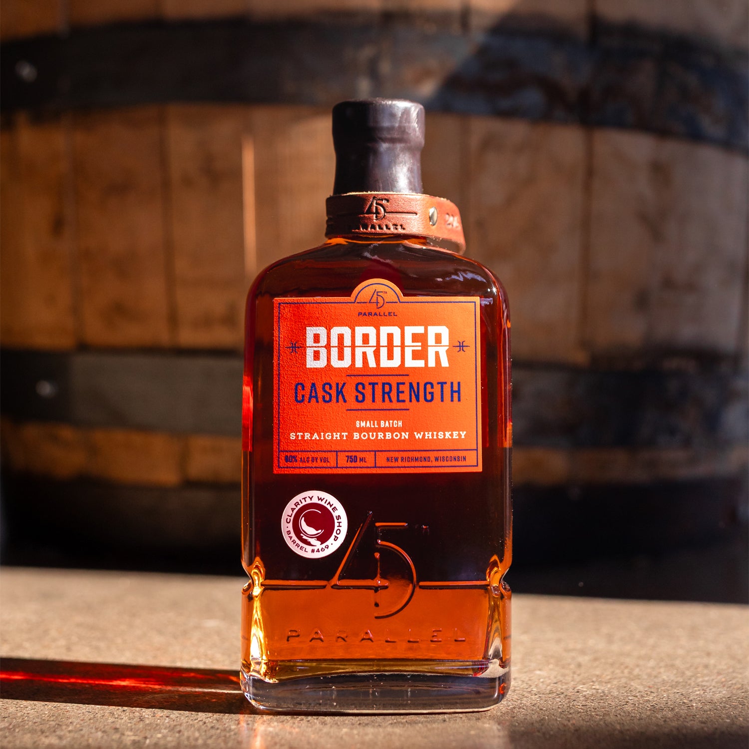 45th Parallel - Cask Strength Bourbon 'Clarity Barrel Pick' - New Richmond, Wisconsin