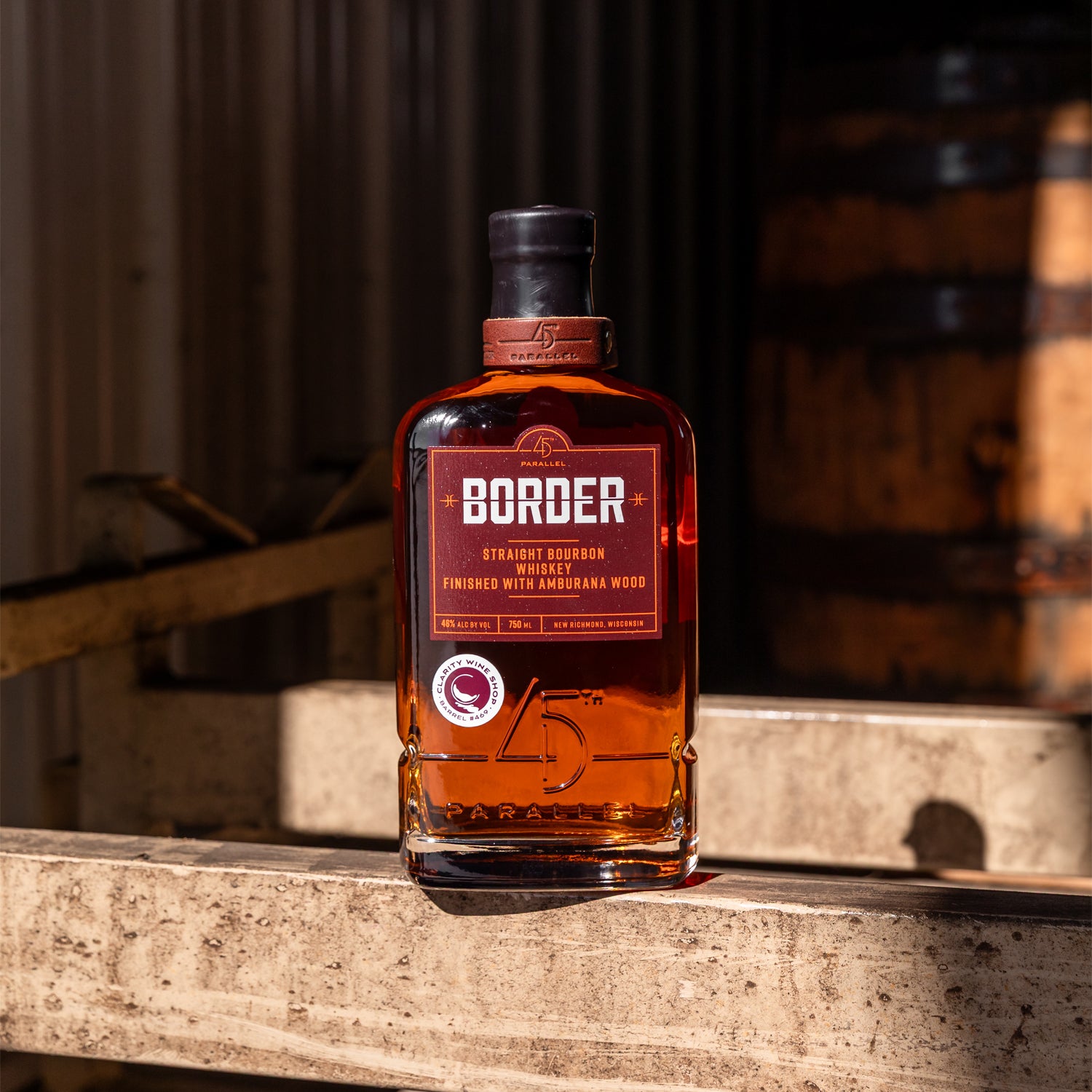 45th Parallel - Amburana Wood Bourbon 'Clarity Barrel Pick' - New Richmond, Wisconsin