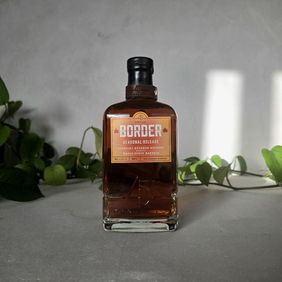 45th Parallel - LIMITED RELEASE Border Bourbon - Maple Syrup Barrel Finished - New Richmond, Wisconsin