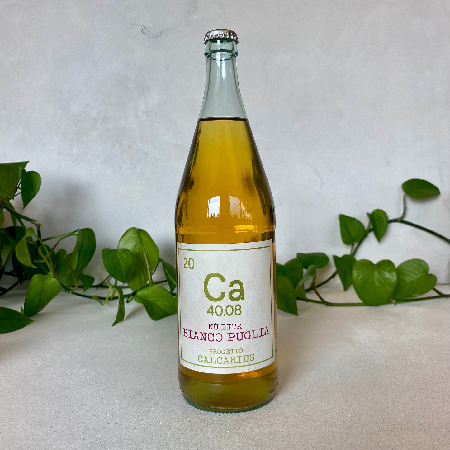 Progetto Calcarius - Nu Litr Bianco Puglia (1L) - Puglia, Italy