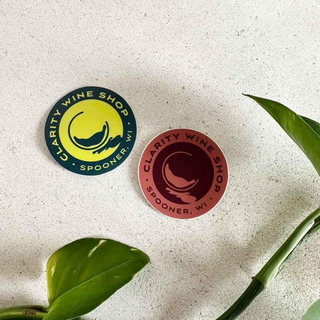 Sticker - Clarity Wine Shop - Circle Logo