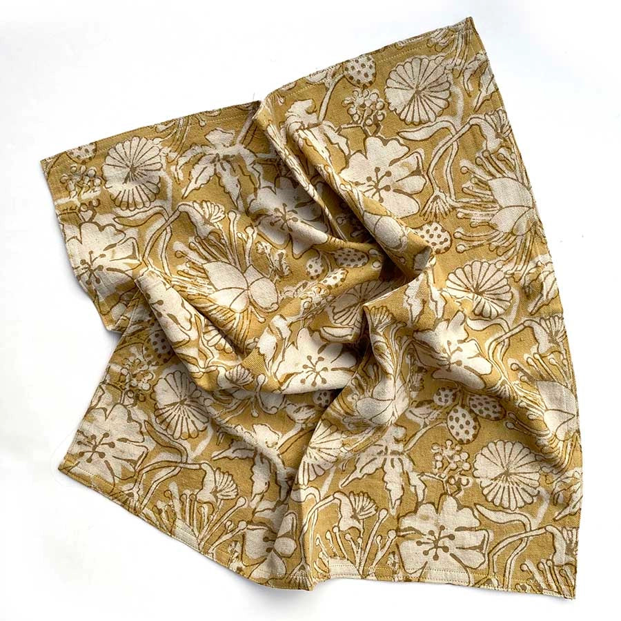 Cotton Napkins - Block Printed - Set of 4