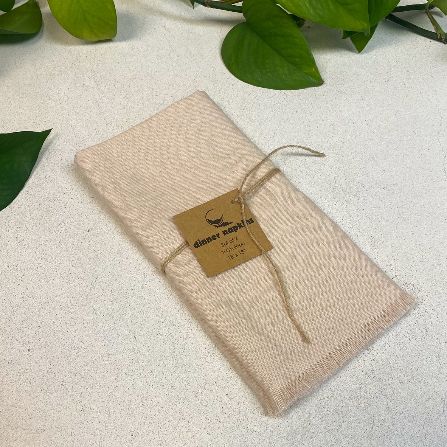 Dinner Napkin - 100% Linen - Set of 2