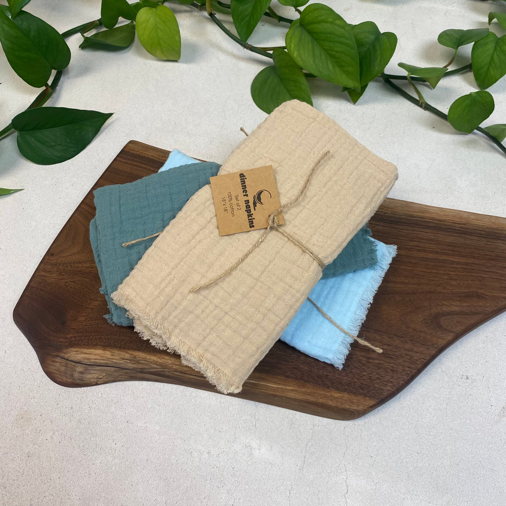 Dinner Napkin - Cotton Gauze - Set of 2