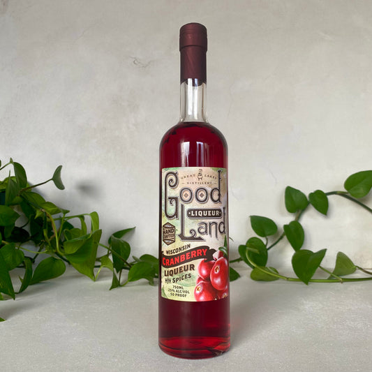 Great Lakes Distillery - Good Land Cranberry Liqueur - Milwaukee, Wisconsin