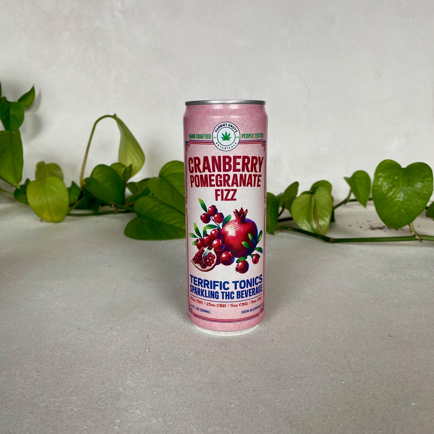 Harriet Grove Botanicals - Cranberry Pomegranate Fizz THC/CBD Tonic - Minnesota