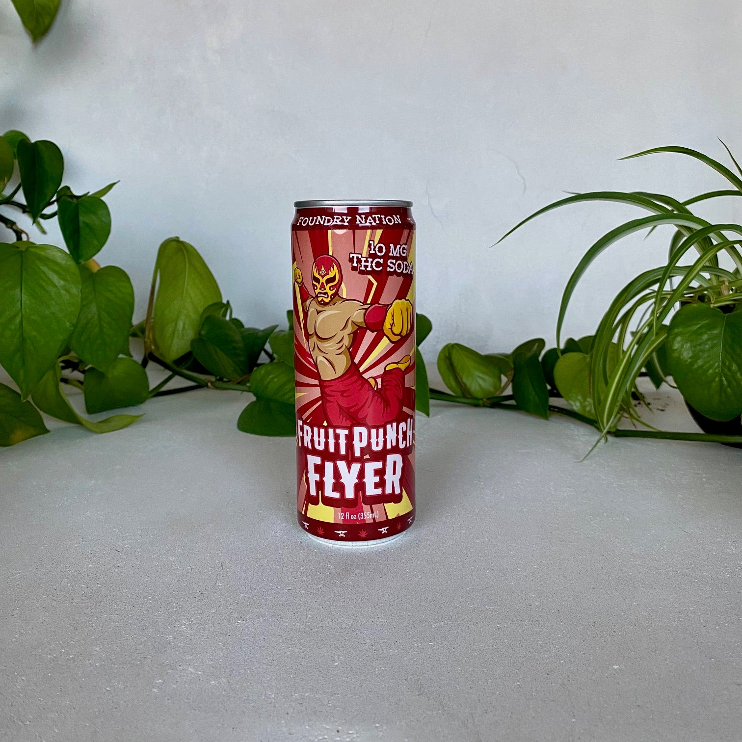 Foundry Nation - Fruit Punch Flyer 10mg THC Soda - Minnesota