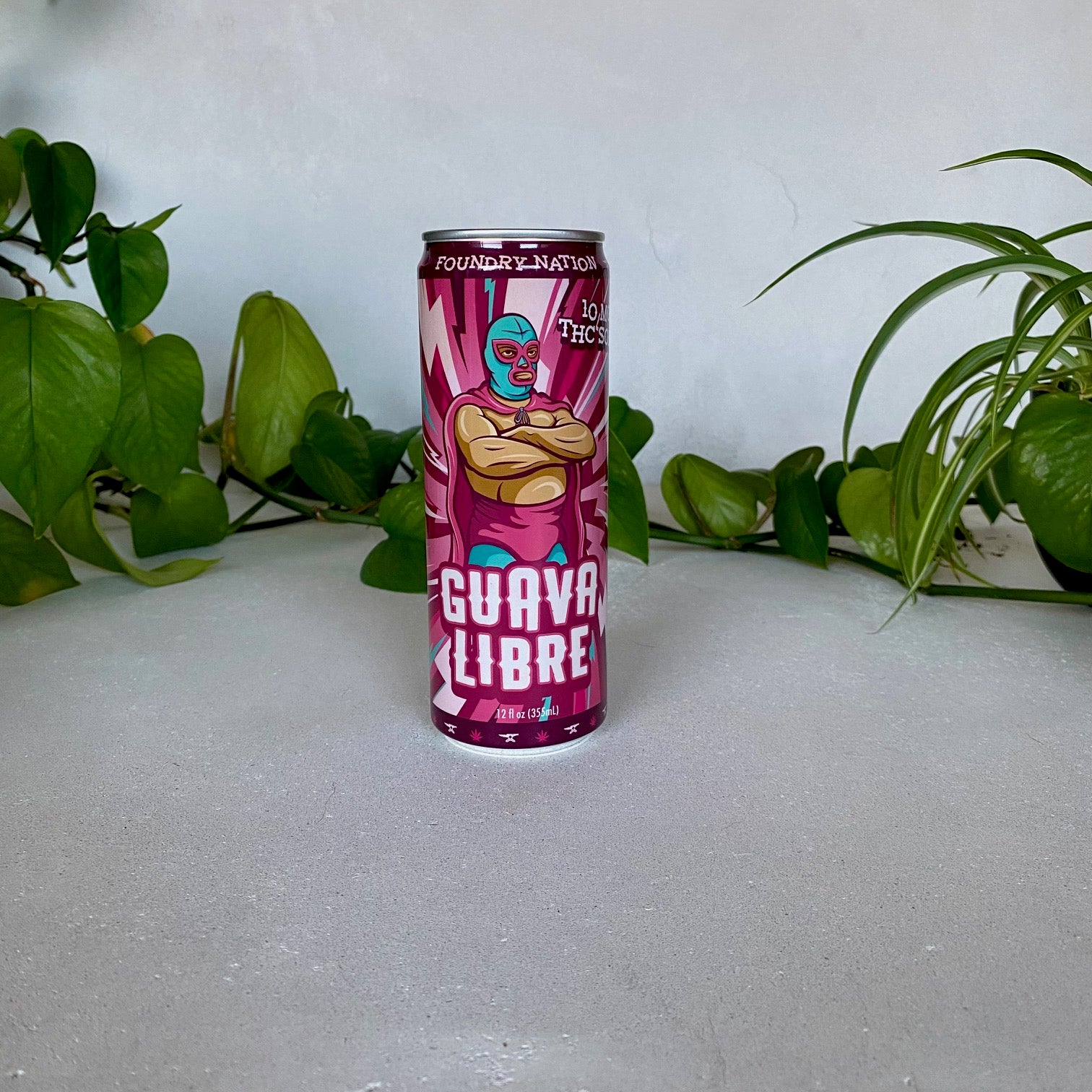 Foundry Nation - Guava Libre 10mg THC Soda - Minnesota