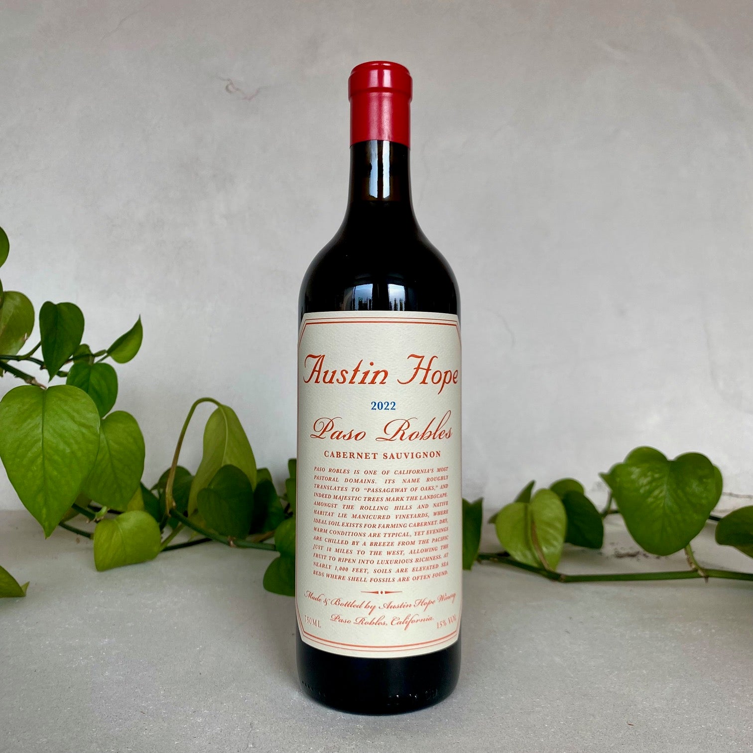 Austin Hope - Cabernet Sauvignon - Paso Robles, California