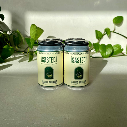 Isastegi - Sagardo Naturala Cider - Basque Country - 4 Pack CANS
