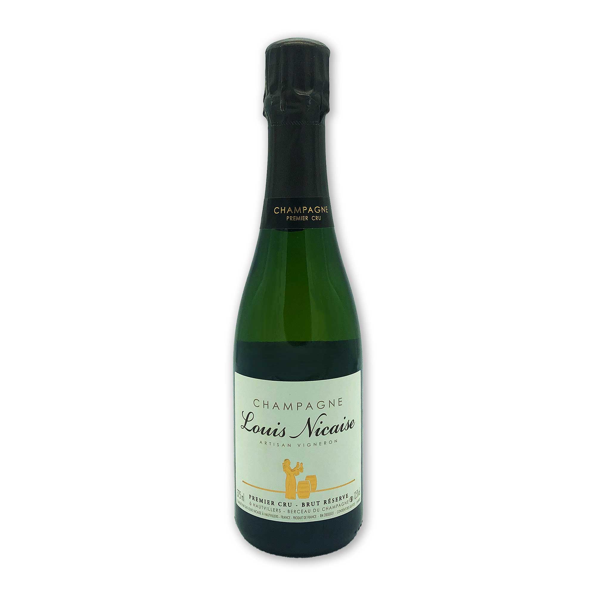 Louis Nicaise - Brut Reserve - Champagne, France (375 ml)