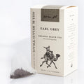 Box of Silk Road Teas Earl Grey organic black tea on a white background