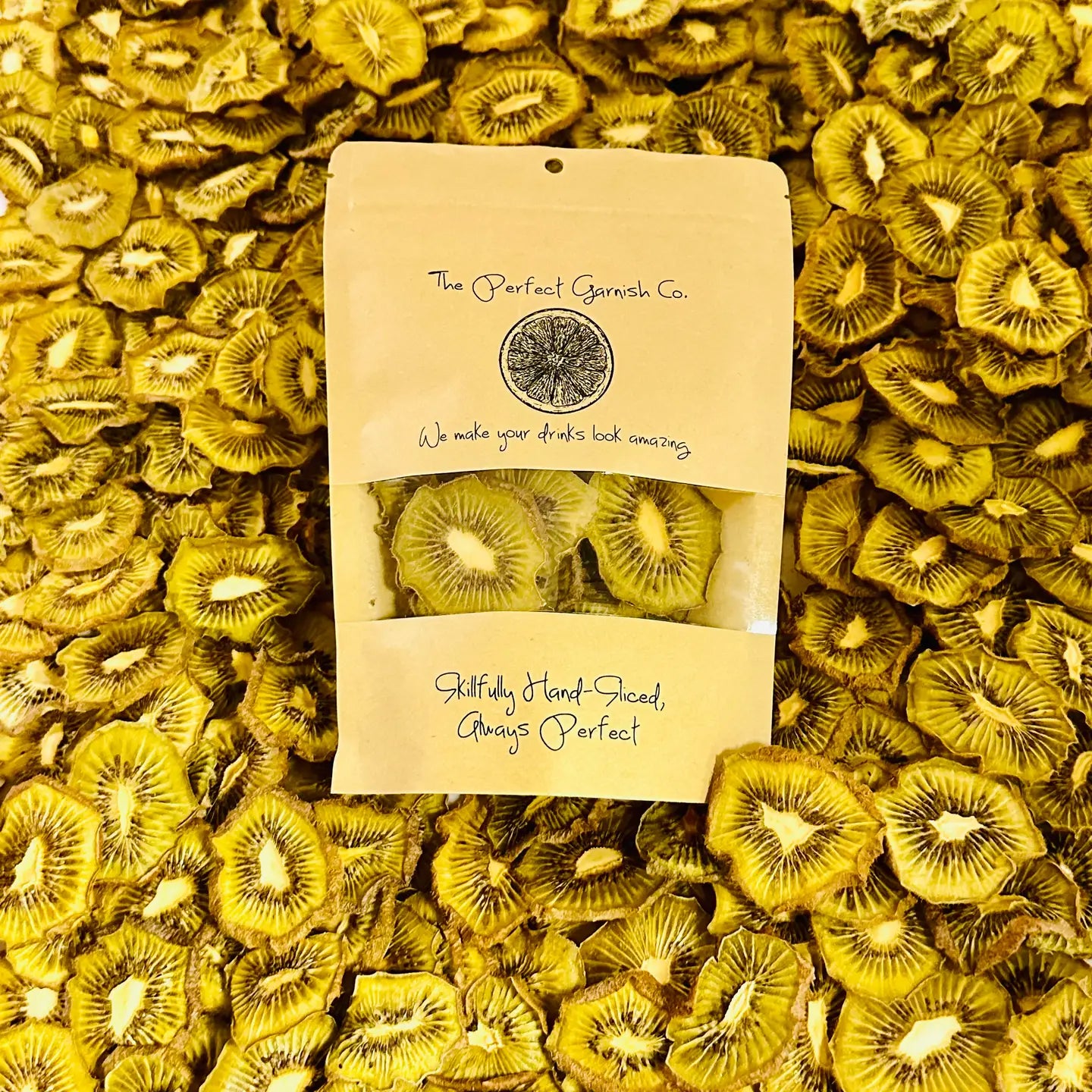 The Perfect Garnish Co. - Dehydrated Kiwi