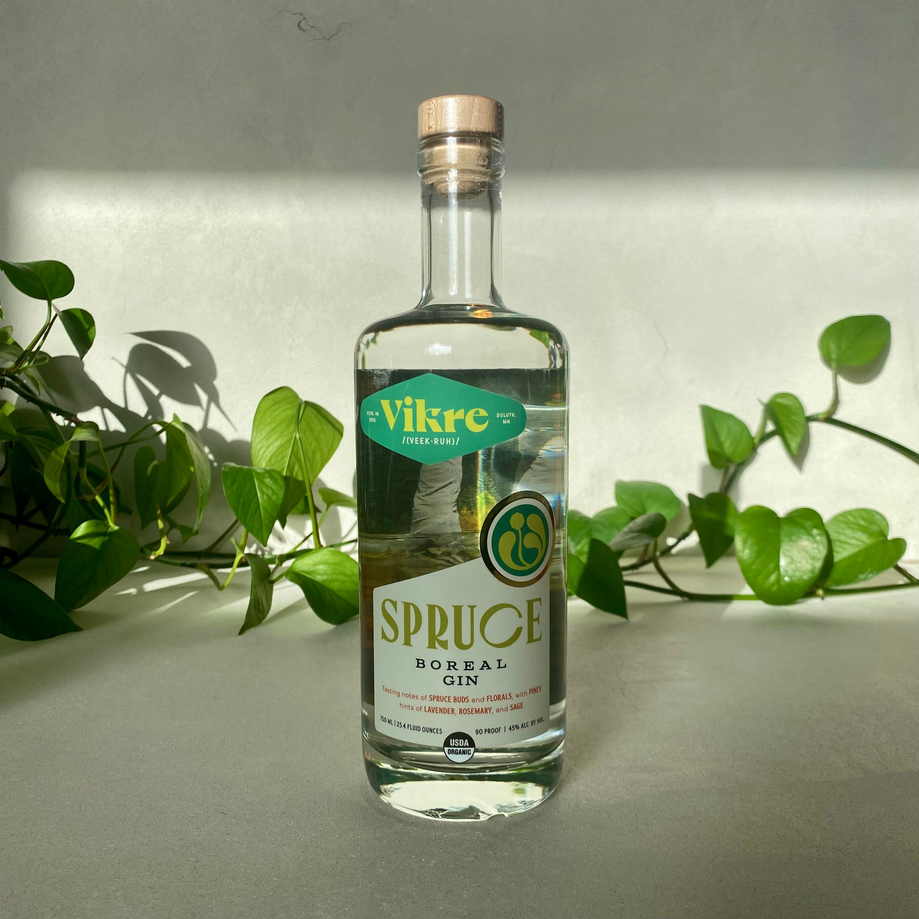 Vikre Distillery - Boreal Spruce Gin - Duluth, Minnesota