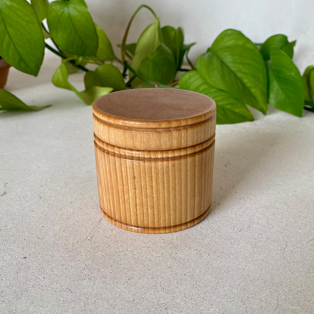 Wood Spice Containers