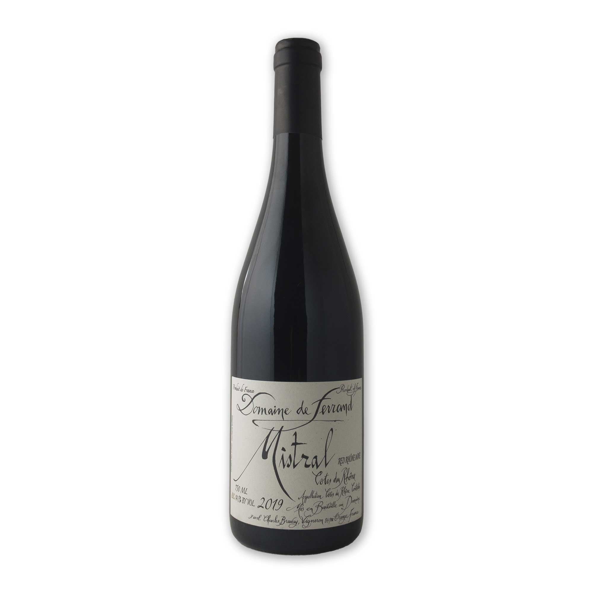 Domaine de Ferrand - Mistral - Rhone Valley, France – Clarity Wine