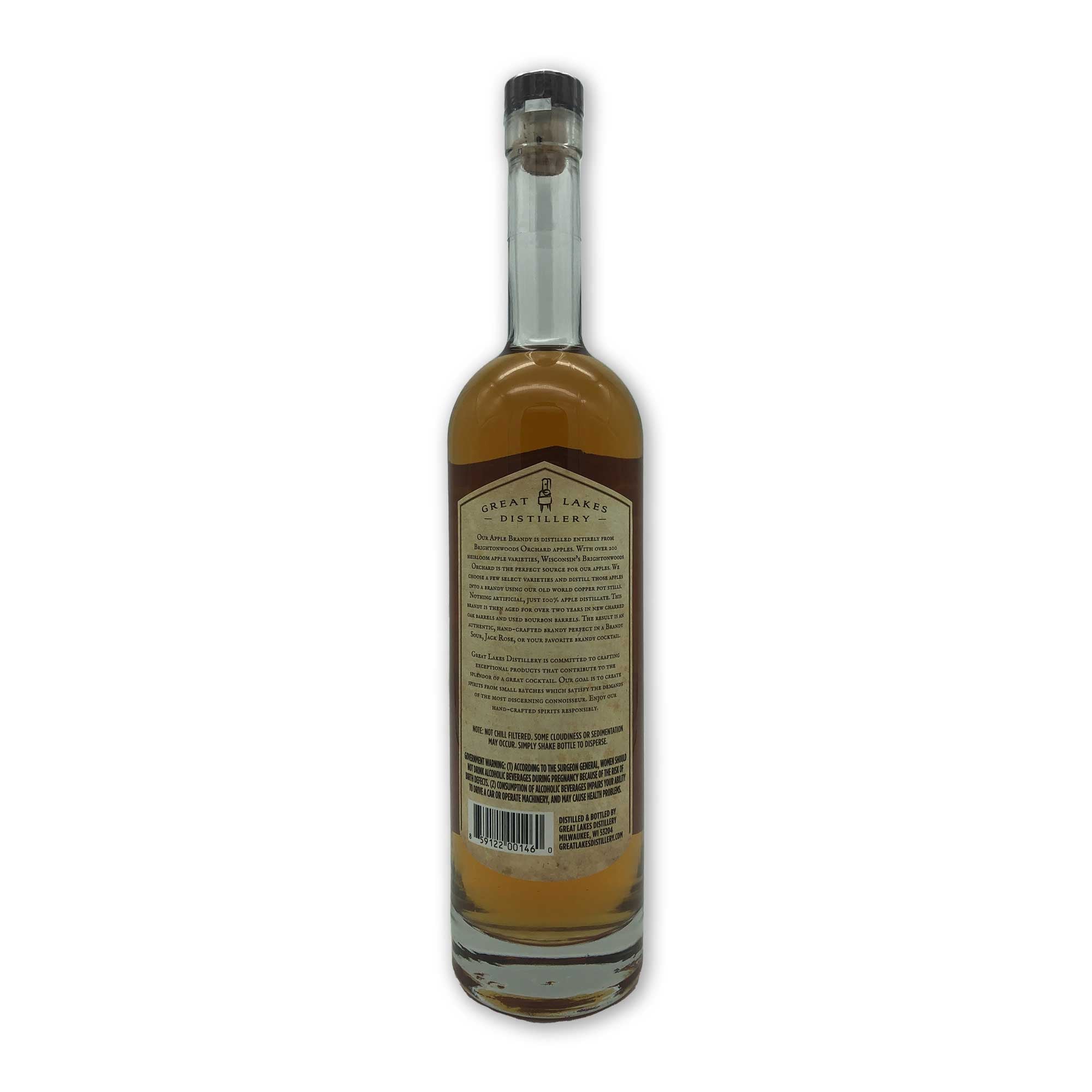 Great Lakes Distillery - Brightonwoods Apple Brandy - Milwaukee, Wisconsin