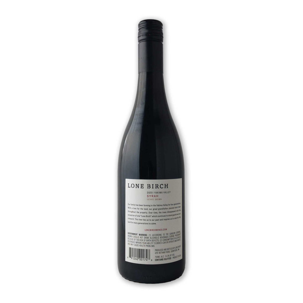 Lone Birch - Syrah - Yakima Valley, Washington